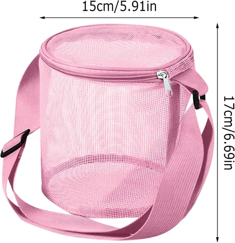 Miniatura 6 de Cosas de piscina para adultos, 1 unidad, bolsa de mar, bolsa de colección para niños, juguetes de playa, bolsa de playa de malla