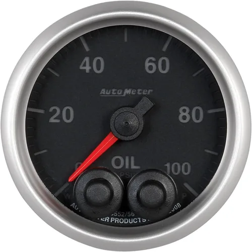 Miniatura 2 de Auto Meter Manómetro de aceite 5652 serie Elite
