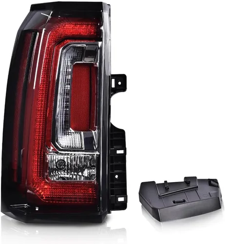 Miniatura 11 de CHEDA Luz trasera LED con bombilla compatible con GMC Yukon/Yukon XL 2015 2016 2017 2018, lado derecho del pasajero CAPA, 84536243, GM2801268
