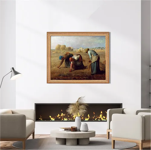 Miniatura 351 de A&T ARTWORK Campo de trigo con cipreses de Van Gogh Las reproducciones de arte clásico mundial, impresiones en lienzo giclée para decoración