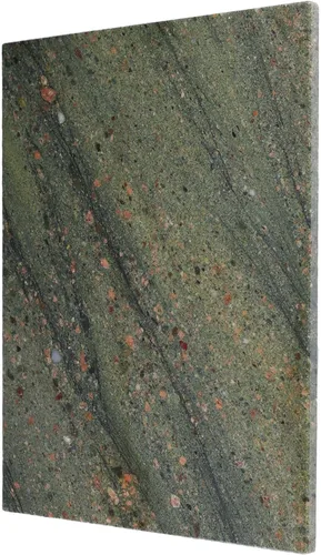 Tabla de cortar de granito Koville para cocina, tabla de queso de losa de mármol grande de 16x12 pulgadas, tabla de servir rectangular para hornear