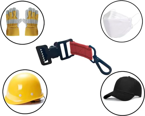 Miniatura 2 de ZHIRONGFA - Soporte de clip para guante de bomberos para correa de equipo de trabajo, herramientas de secado de rescate de seguridad para ropa