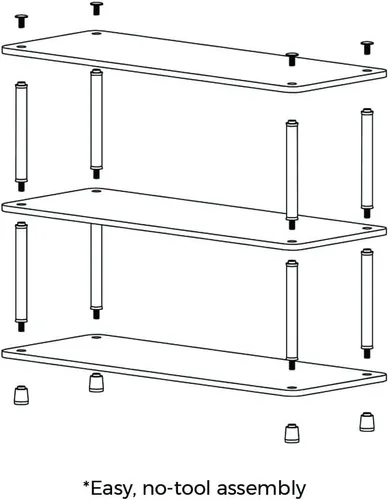 Miniatura 5 de ClosetMaid 5063 3-Tier Zapato Organizador, Café expreso