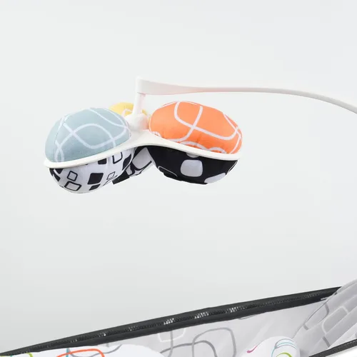 Miniatura 2 de Las bolas de repuesto (para columpio Mamaroo) ofrecen más interacción y opciones reversibles para complementar la cuna multicolor con MamaRoo en un