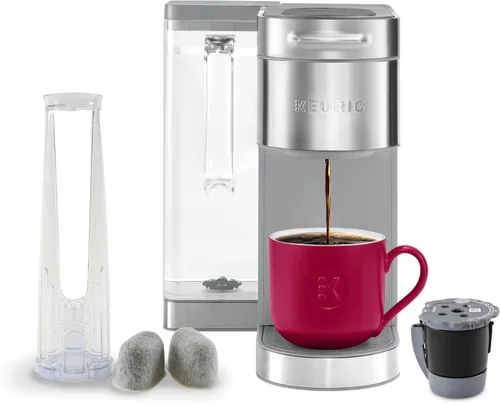 Keurig K-Supreme Plus - Cafetera de una sola porción Edición Especial con 5 tamaños de preparación, tecnología MultiStream y preferencias de