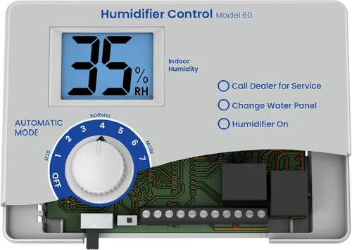 Miniatura 7 de Aprilaire 60 Controlador Digital Automático de Humidificador para Toda la Casa con Sensor de Temperatura Exterior para Humidificadores Aprilaire