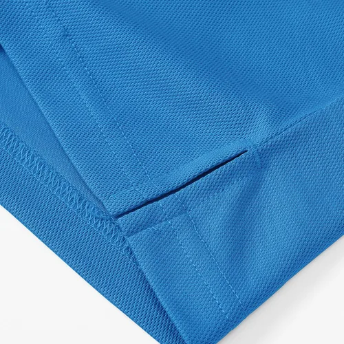 Miniatura 5 de BASUDAM Polo con cremallera para hombre, de secado rápido, manga corta, atlético, al aire libre, con bolsillo