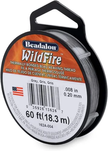 Miniatura 28 de Beadalon Wildfire Ultra - Beading Thread, Beading Supplies for Crafters, Jewelry Makers, Beaders. Braided Fishing Line