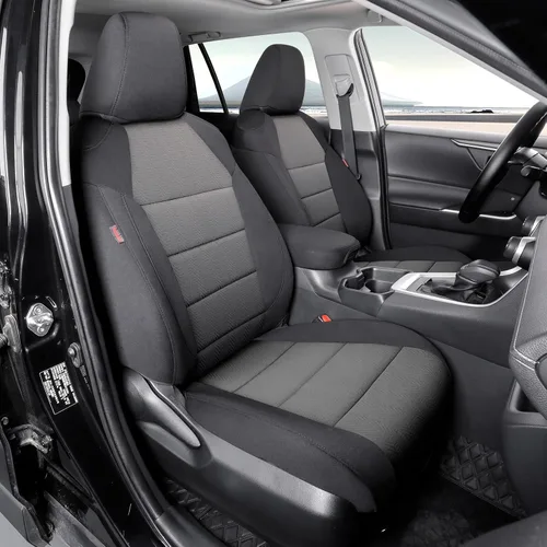 Miniatura 10 de coverdream Fundas de asiento con ajuste personalizado para Toyota RAV4 Limited, XLE, SE, Platinum, Adventure 2013 2014 2015 2016 2017 2018