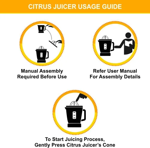 Miniatura 5 de Cuisinart Paquete de máquina exprimidora, extractor de jugo + exprimidor de cítricos con control de pulpa