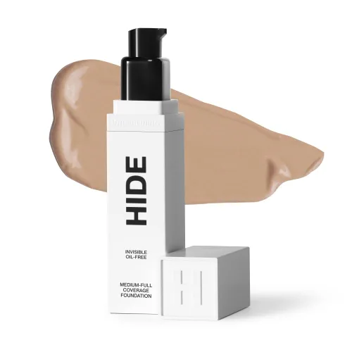 Miniatura 4 de HIDE PREMIUM - Base de maquillaje líquida,revisa el buscador de tonos para una combinación perfecta, base impermeable multiusos de primera calidad