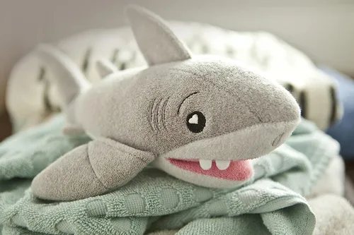 Miniatura 9 de SoapSox Exfoliante de Baño para Niños (Tank the Shark) - Esponja de Paño de Lavado de Juguete Animal Suave con Inserto de Bolsillo de Jabón