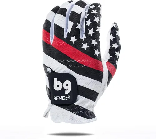 Miniatura 10 de BG Bender - Mens Golf Glove, Durable Mesh Golf Gloves, Unique Golf Gloves - Left-Hand Glove (Worn on the Left Hand/for Right-Handed Golfers)