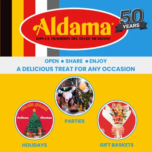 Miniatura 9 de ALDAMA Obleas Mediana Obleas - Caramelo de leche de obleas mediana - 8.81 onzas Galletas cremosas mexicanas de Oblea con relleno de Dulce de Leche