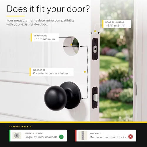 Miniatura 9 de Yale Assure Lock 2 con Wi-Fi – Cerradura inteligente de níquel satinado para puerta delantera con teclado, control de aplicaciones, llave