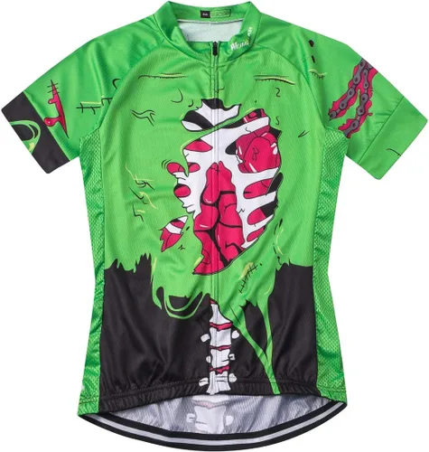Miniatura 171 de Weimostar Hombre Ciclismo Jersey Manga Corta Bicicleta Ropa Multicolor Diamante
