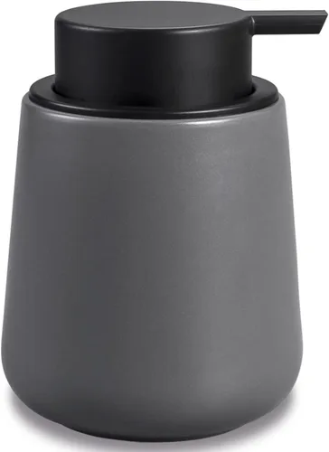 Miniatura 14 de Bosilunlife Dispensador de jabón de manos, dispensador de jabón de cerámica de 12 onzas, dispensador de jabón líquido recargable para baño