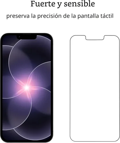 Miniatura 5 de Ailun Protector de pantalla para iPhone 16e / iPhone 14 / iPhone 13 / iPhone 13 Pro [6.1 pulgadas] pantalla de vidrio templado, paquete de 3
