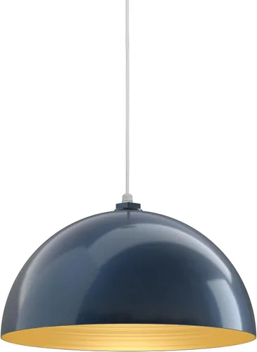 Miniatura 22 de Steel Lighting Co. Brentwood - Lámpara colgante Montada en el techo Domo redondo de 14 pulgadas Estilo moderno contemporáneo de granja