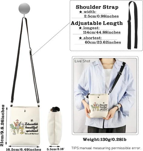 Miniatura 4 de CMNIM Orden de la Estrella del Este, regalo de estrella del este, bolsa de cosméticos educada hermosa hermana espiritual regalo de hermandad