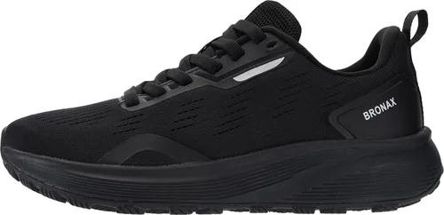 Miniatura 3 de Bronax Zapatillas de correr con punta ancha para hombre Zapatillas de tenis para dar forma natural al pie