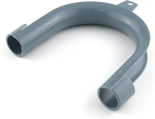 Miniatura 3 de Lavado universal en forma de U. Mach. Conjunto de guía de manguera de drenaje - 1 forma de U gris + 2 adhesivos adhesivos para bridas de cables