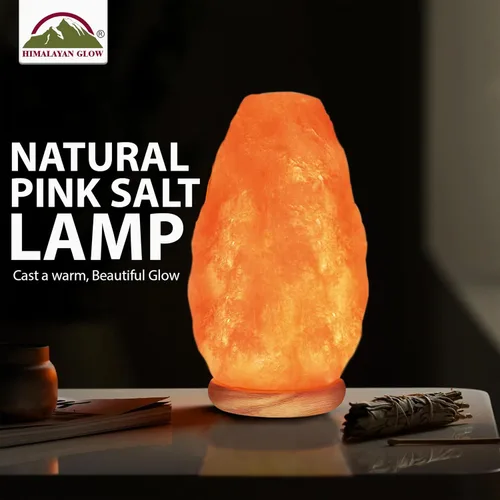 Miniatura 2 de Himalayan Glow Lámpara de sal con interruptor de atenuación táctil de 5-7 libras