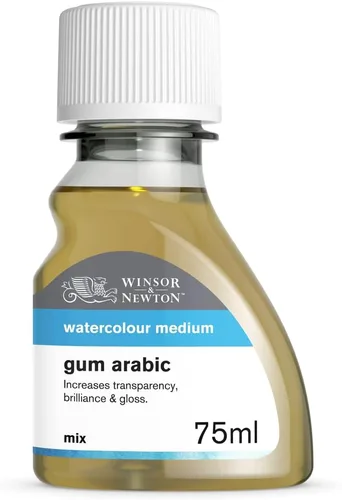 Winsor & Newton – Lienzo para pintura al aceite agua color medio de buey líquido, 75 ml Goma árabe
