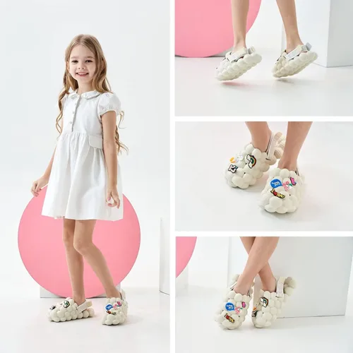 Miniatura 6 de Tobogán de burbujas para niños, toboganes de pelotas de golf para niños y niñas, toboganes de burbujas para niños, sandalias de nube desmontables 2