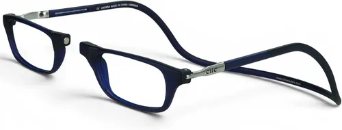 Miniatura 15 de Clic Lentes de lectura magnéticos, lectores ajustables para colgar en el cuello, ajuste seguro con diadema rígida, originales (S-M, tortuga, 2.75)