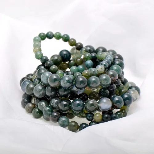 Miniatura 3 de Paialco 3 Pack - Gemstone Beads Strentch Bracelets for Women Men, 68 10 MM
