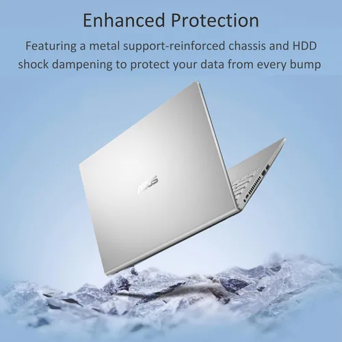 Miniatura 4 de ASUS Vivobook Laptop FHD de 15.6 pulgadas, AMD Ryzen 3 3250U, 8 GB de RAM, SSD de 128 GB, Windows 11 Home, plata transparente, M515DA-WS33