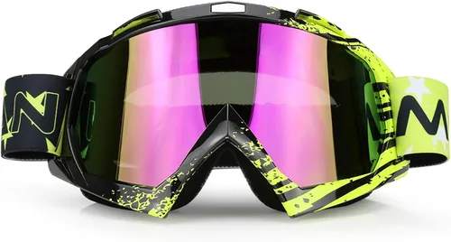 Miniatura 11 de Gafas de motocross, ATV Motocicleta, UTV MX OTG, accesorios de gafas y gafas de esquí antiniebla, carreras de esquí