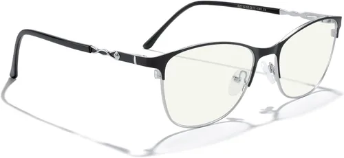 Miniatura 5 de MERRY'S Gafas de lectura para mujer, lentes de bloqueo de luz azul para mujer, anteojos de lectura para computadora Negro-2.047 in