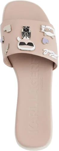 Miniatura 4 de KARL LAGERFELD womens Jeslyn Flat Sandal Slide With Pins
