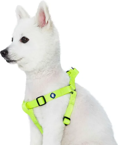 Miniatura 24 de Blueberry Pet Essentials Step-in - Arnés para perro, tamaño mediano, chaleco ajustable rosa fucsia, nailon sólido clásico para perros machos