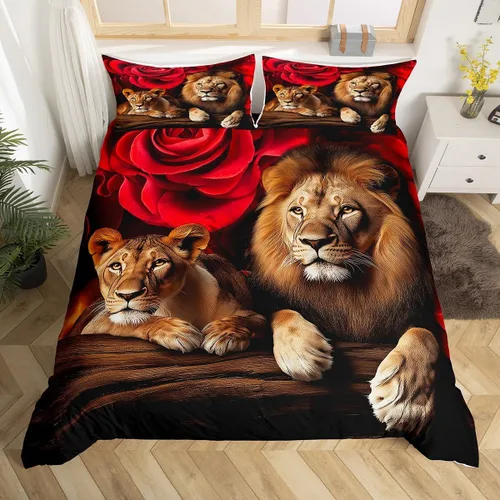 Miniatura 36 de Erosebridal Juego de ropa de cama con diseño de galaxia tamaño matrimonial, diseño de atrapasueños con temática bohemia, juego de funda de edredón