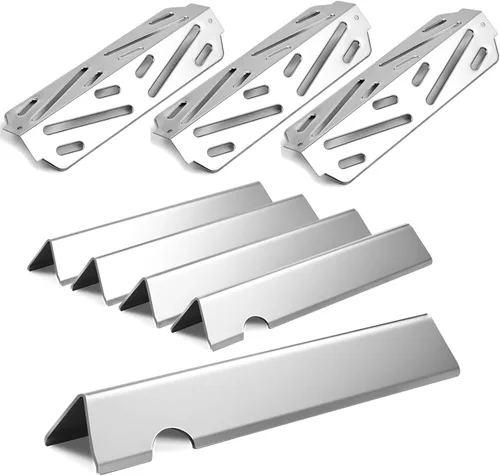 Miniatura 10 de Genesis 7620 7621 Barras aromatizantes 65505 Piezas de repuesto para Weber Genesis Grill Parts 300 Series con perilla de control frontal E-310 E-320
