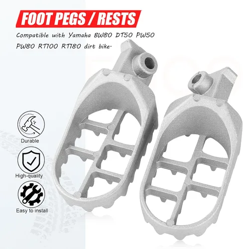 Miniatura 4 de Estriberas para reposapiés para XR50 XR50R XR70 XR70R XR80 XR80R XR100R CRF50 CRF50F CRF70 CRF70F CRF80 KLX110 2011-2016 Motocross 50cc 70cc 90cc