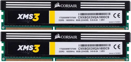 Miniatura 4 de Corsair 16 GB XMS3 (2 x 8 GB) DDR3 SDRAM 1600 MHz 240 pines 16 Kit de doble canal DDR3 1600 (PC3 12800) CMX16GX3M2A1600C11