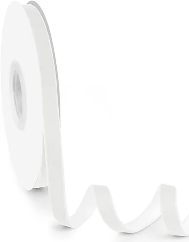 Miniatura 28 de Cinta de terciopelo de 5/8 pulgadas de ancho, 25 yardas, cinta de terciopelo negro en carrete para manualidades, envoltura de regalos, bricolaje