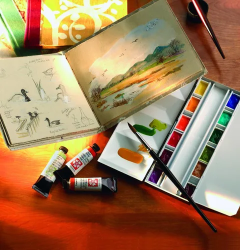 Miniatura 2 de DANIEL SMITH Barra de acuarela extra fina 12ml Tubo de pintura, Azul cobalto (Modelo: 284670008)