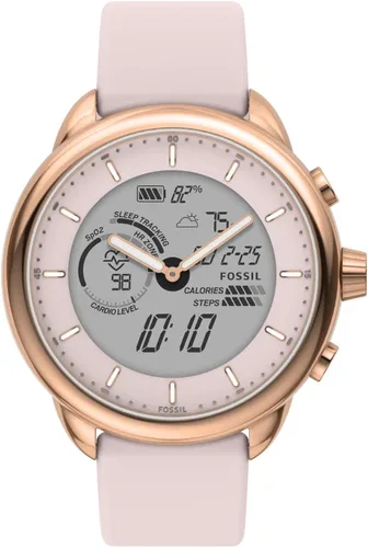 Miniatura 2 de Fossil Gen 6 Wellness Edition - Reloj inteligente híbrido con Alexa integrado, frecuencia cardíaca, seguimiento de actividad, oxígeno en sangre