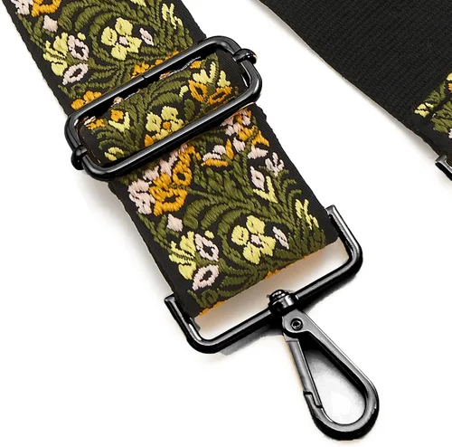 Miniatura 26 de ZOOEASS Hebillas de níquel Correa ancha para el hombro ajustable de repuesto para cinturón de pistola, hebilla de guitarra estilo bandolera