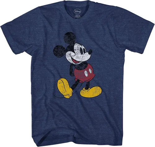 Miniatura 2 de Disney Mickey Mouse - Camiseta clásica envejecida vintage de pie