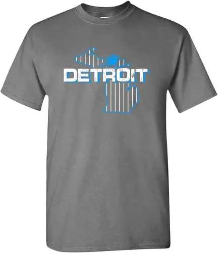 Miniatura 28 de Xtreme Apparrel Camiseta para hombre Team Field Map para aficionados al fútbol Dallas - Camisa azul marino