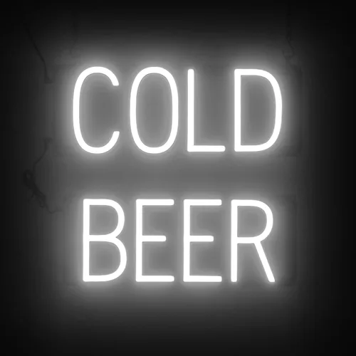 Miniatura 25 de SpellBrite Letrero de cerveza y vino Letrero de cerveza y vino neón, luz LED verde 22.0 x 15.0 pulgadas