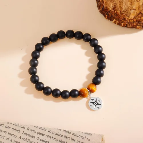 Miniatura 4 de 2024 Graduation Gifts for Her Him Natural Stone Bracelet Class of 2024 High School College Graduation Gift for Women Men