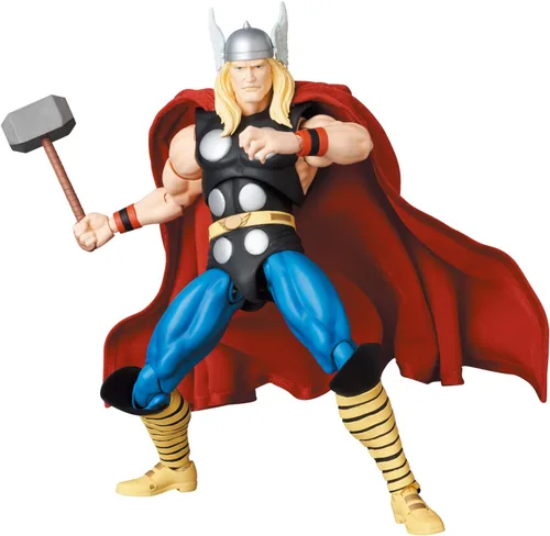 Miniatura 10 de MAFEX No. 182 THOR Thor (Ver. Cómic) Altura total: Aprox. 6.3 pulgadas (160 mm), sin escala, figura de acción pintada