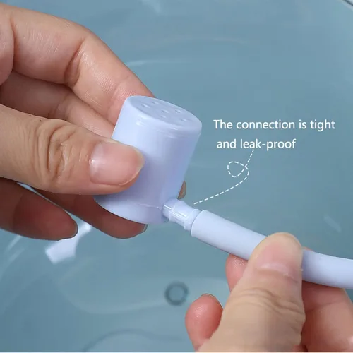 Miniatura 5 de Sitz Bath Flusher Bidet Flusher Hand Sprayer Adecuado para lavabo, bañera, mujeres embarazadas, hemorroides posparto